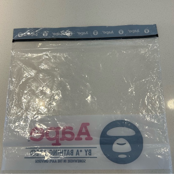 AAPE Zip Top Plastic Bag - Picture 5 of 9